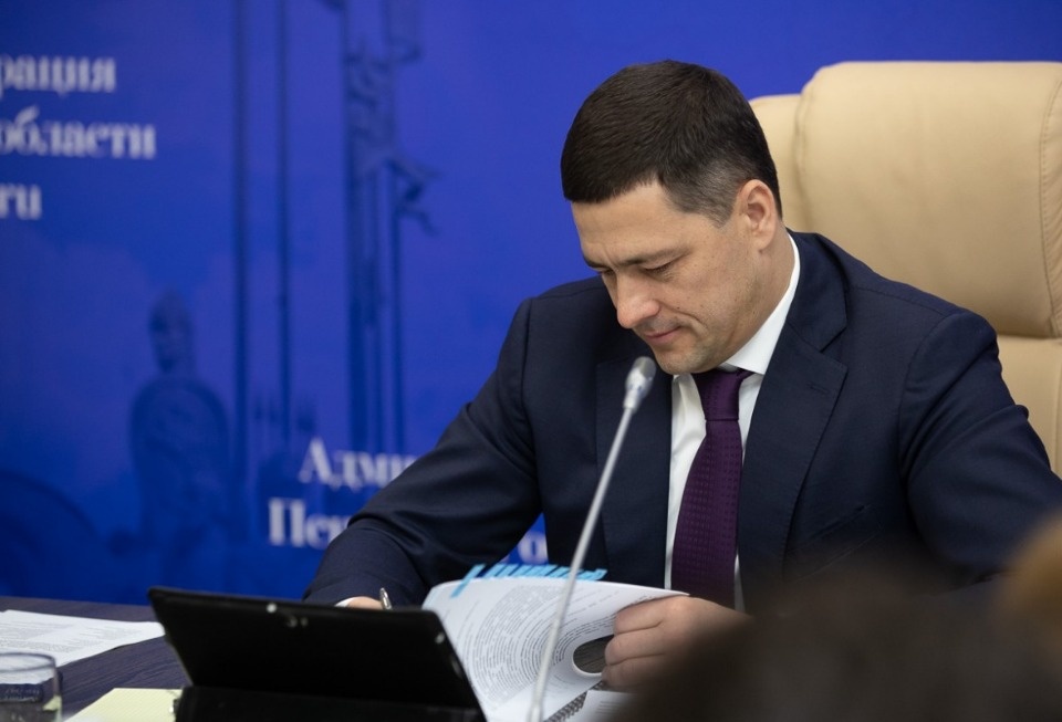 Губернатор Псковской области Михаил Ведерников выступит с годовым отчетом