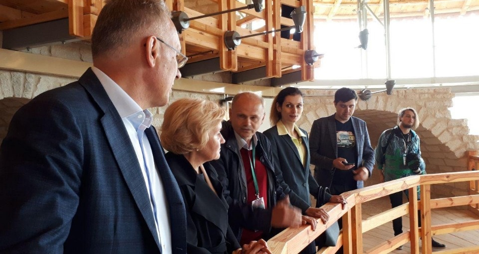 «Какая красота!»: Ольга Голодец прокомментировала реконструкцию Варлаамовской башни в Пскове