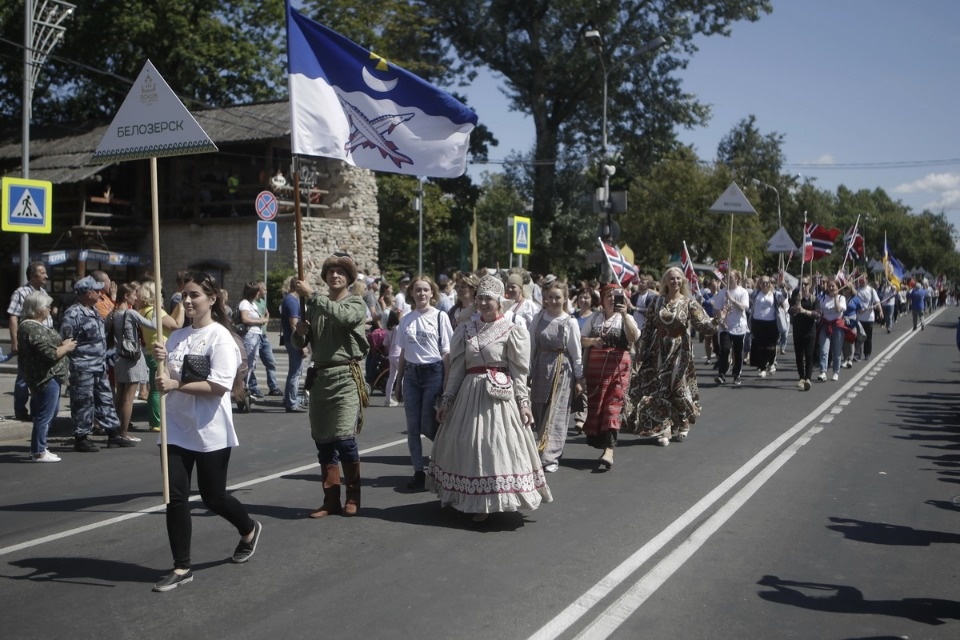 Церемония закрытия Международных Ганзейских дней в Пскове Церемония закрытия Международных Ганзейских дней в Пскове
