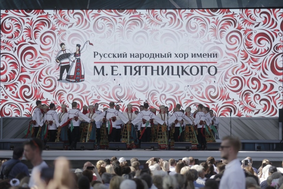 Церемония закрытия Международных Ганзейских дней в Пскове Церемония закрытия Международных Ганзейских дней в Пскове