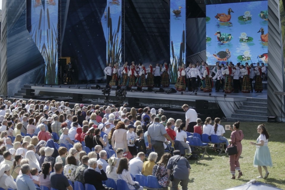 Церемония закрытия Международных Ганзейских дней в Пскове Церемония закрытия Международных Ганзейских дней в Пскове