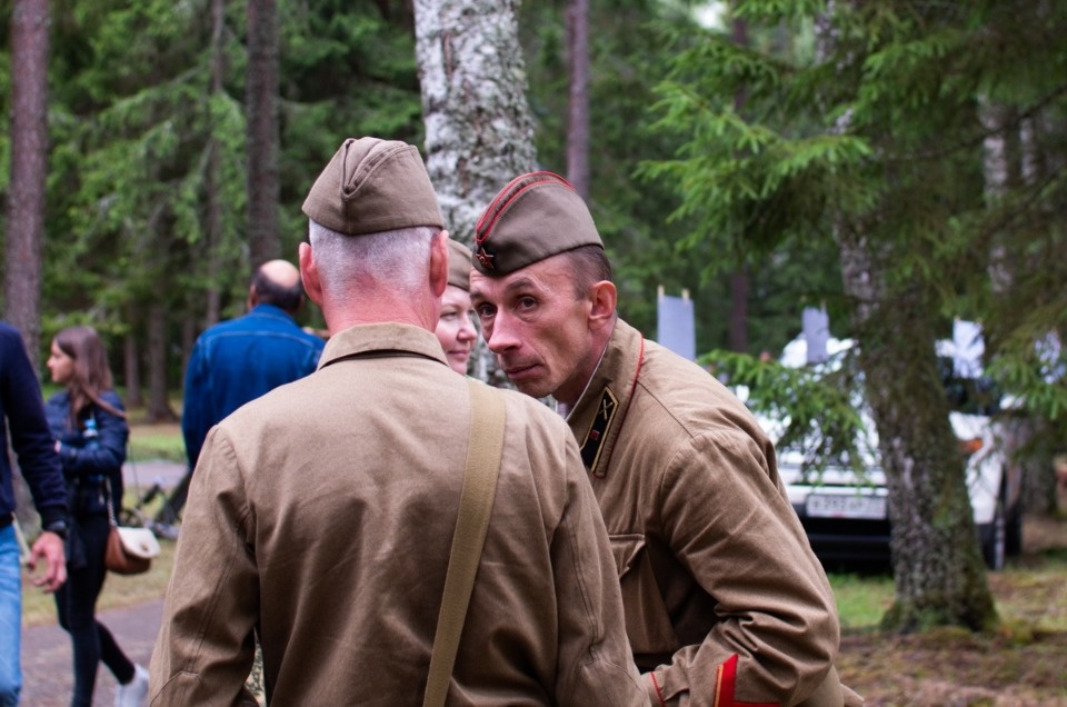 Встреча ветеранов войны на Кургане Дружбы