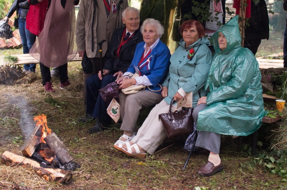Встреча ветеранов войны на Кургане Дружбы