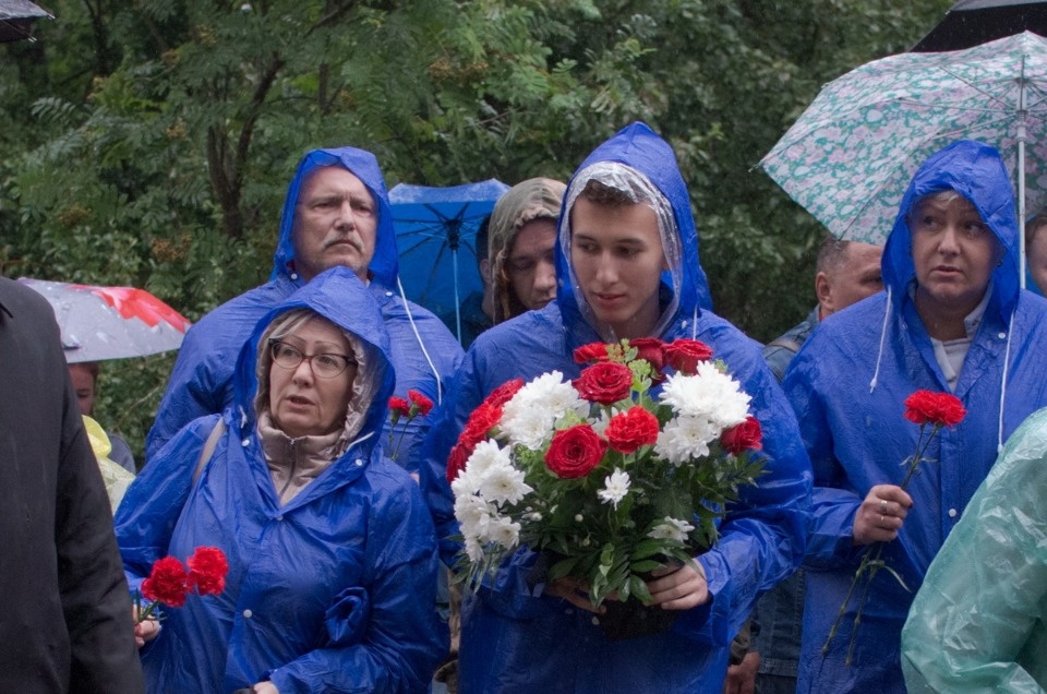 Встреча ветеранов войны на Кургане Дружбы