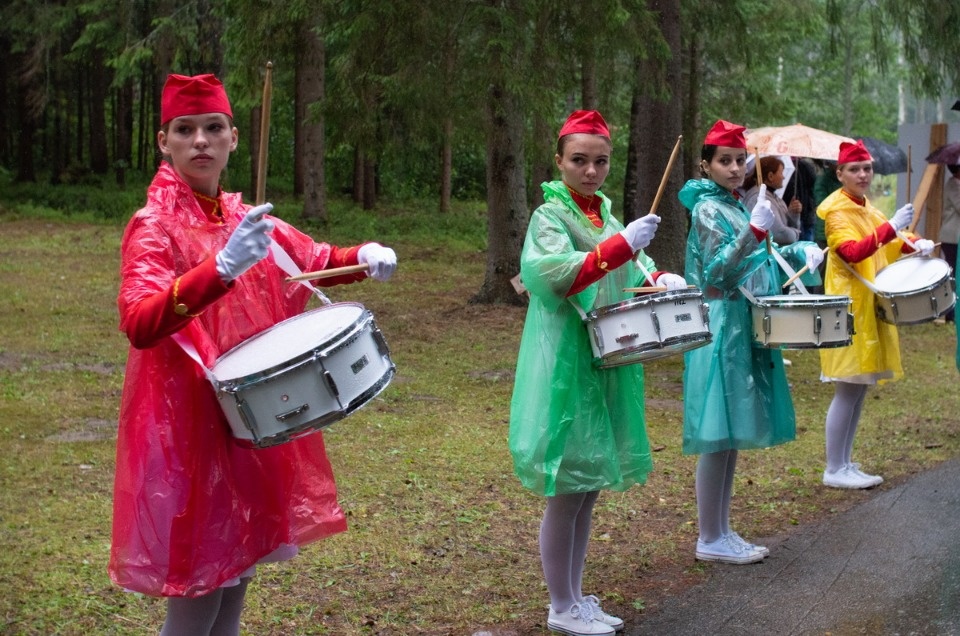 Встреча ветеранов войны на Кургане Дружбы