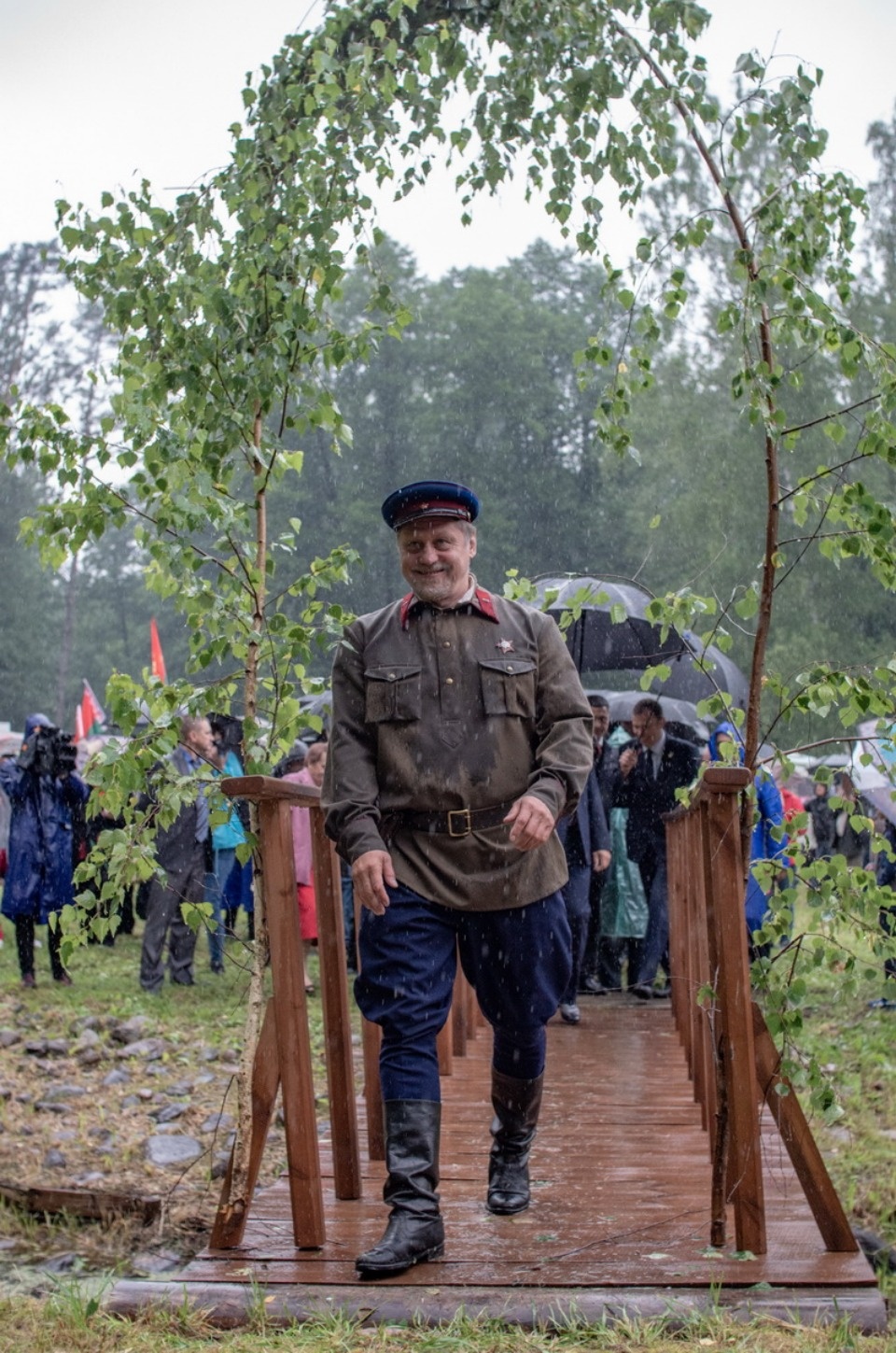 Встреча ветеранов войны на Кургане Дружбы