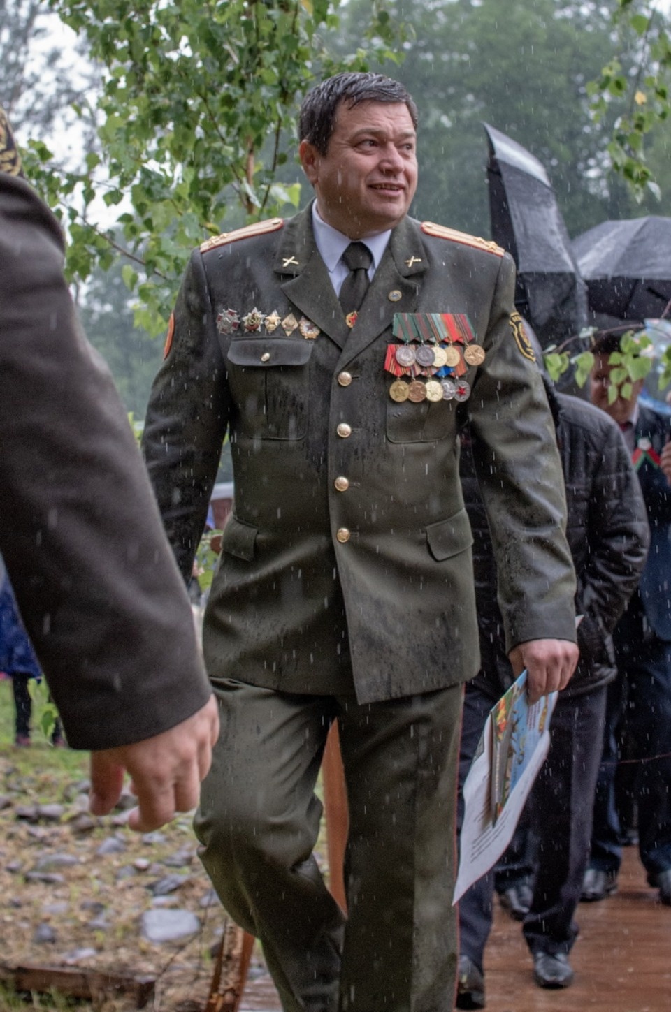 Встреча ветеранов войны на Кургане Дружбы