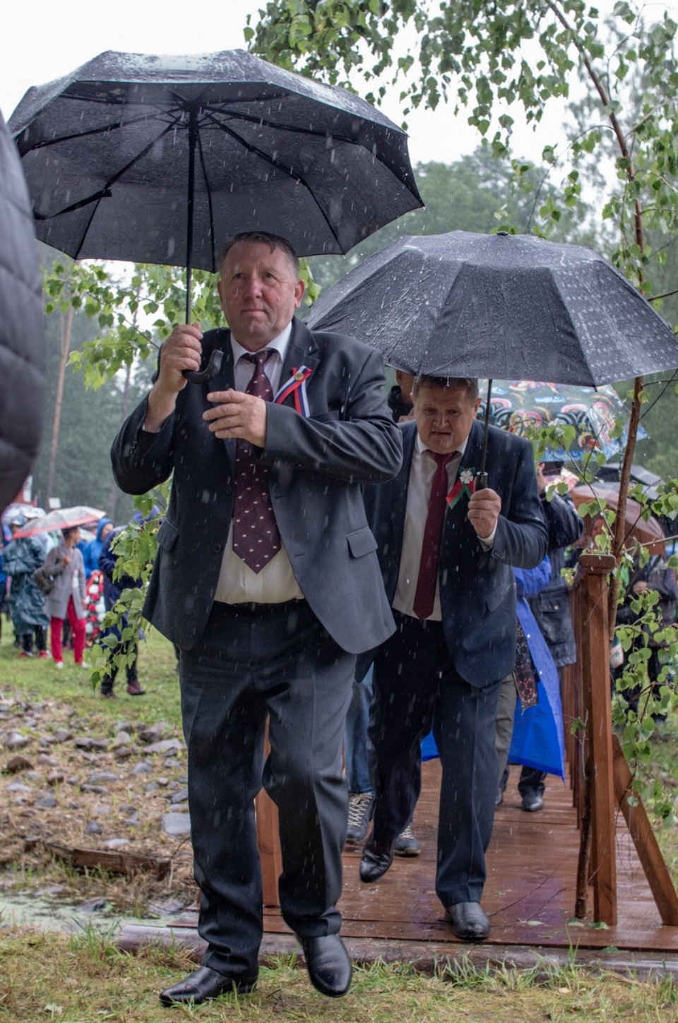 Встреча ветеранов войны на Кургане Дружбы