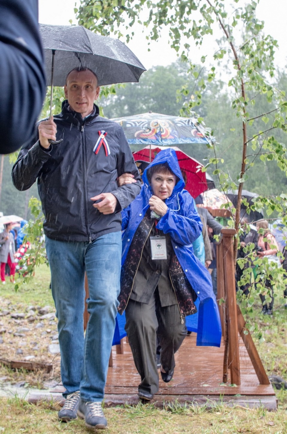 Встреча ветеранов войны на Кургане Дружбы