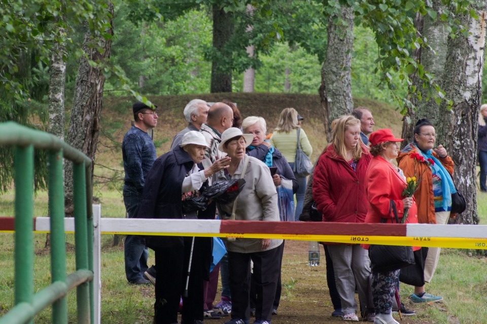 Встреча ветеранов войны на Кургане Дружбы