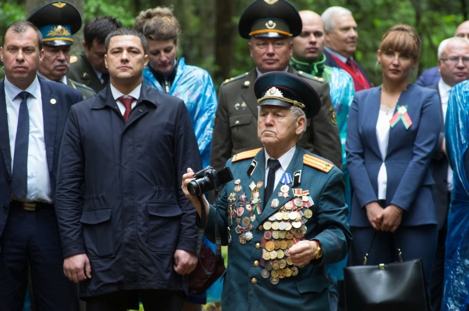 Встреча ветеранов войны на Кургане Дружбы