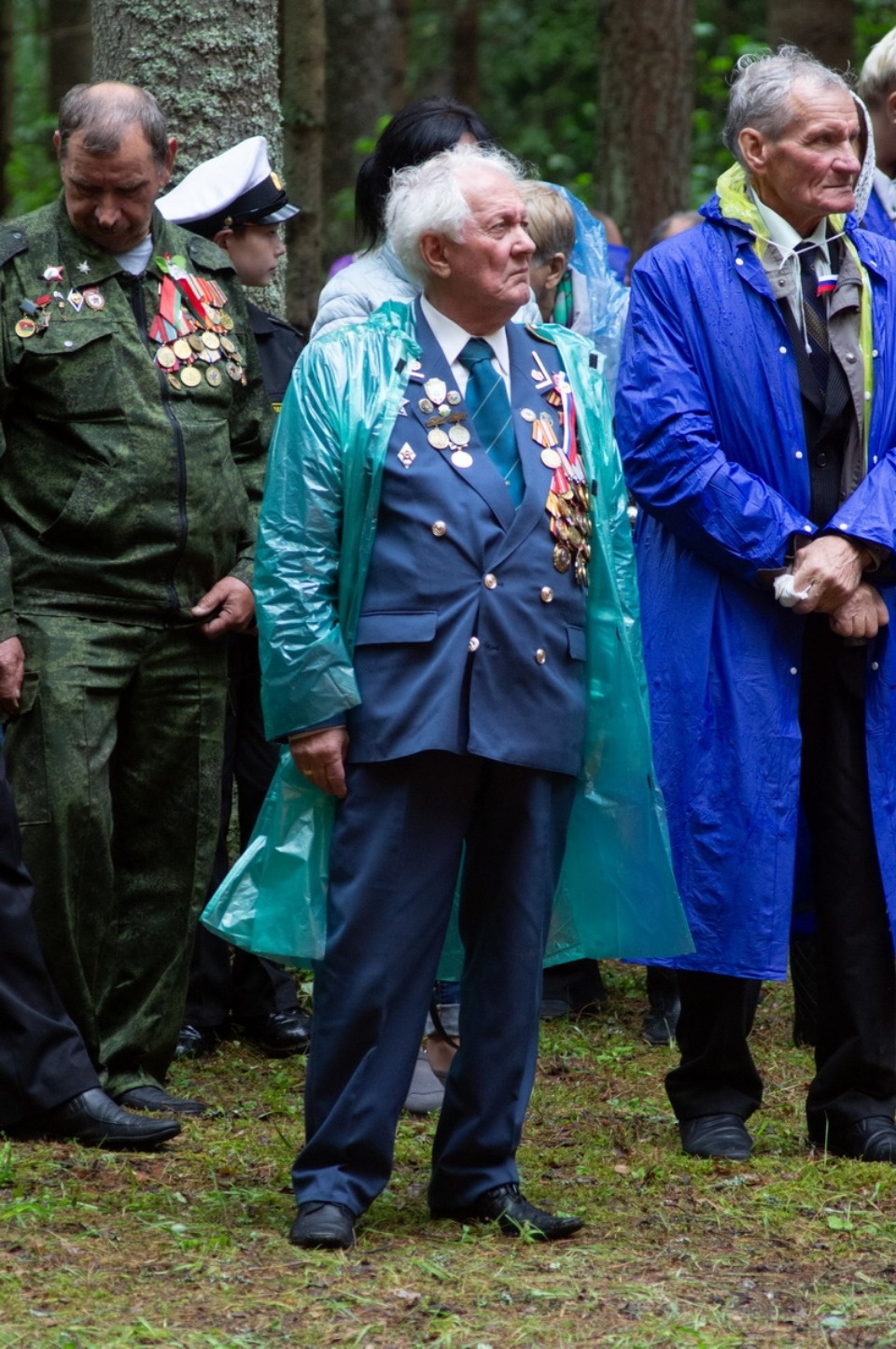 Встреча ветеранов войны на Кургане Дружбы