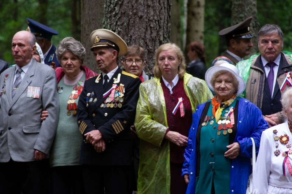 Встреча ветеранов войны на Кургане Дружбы