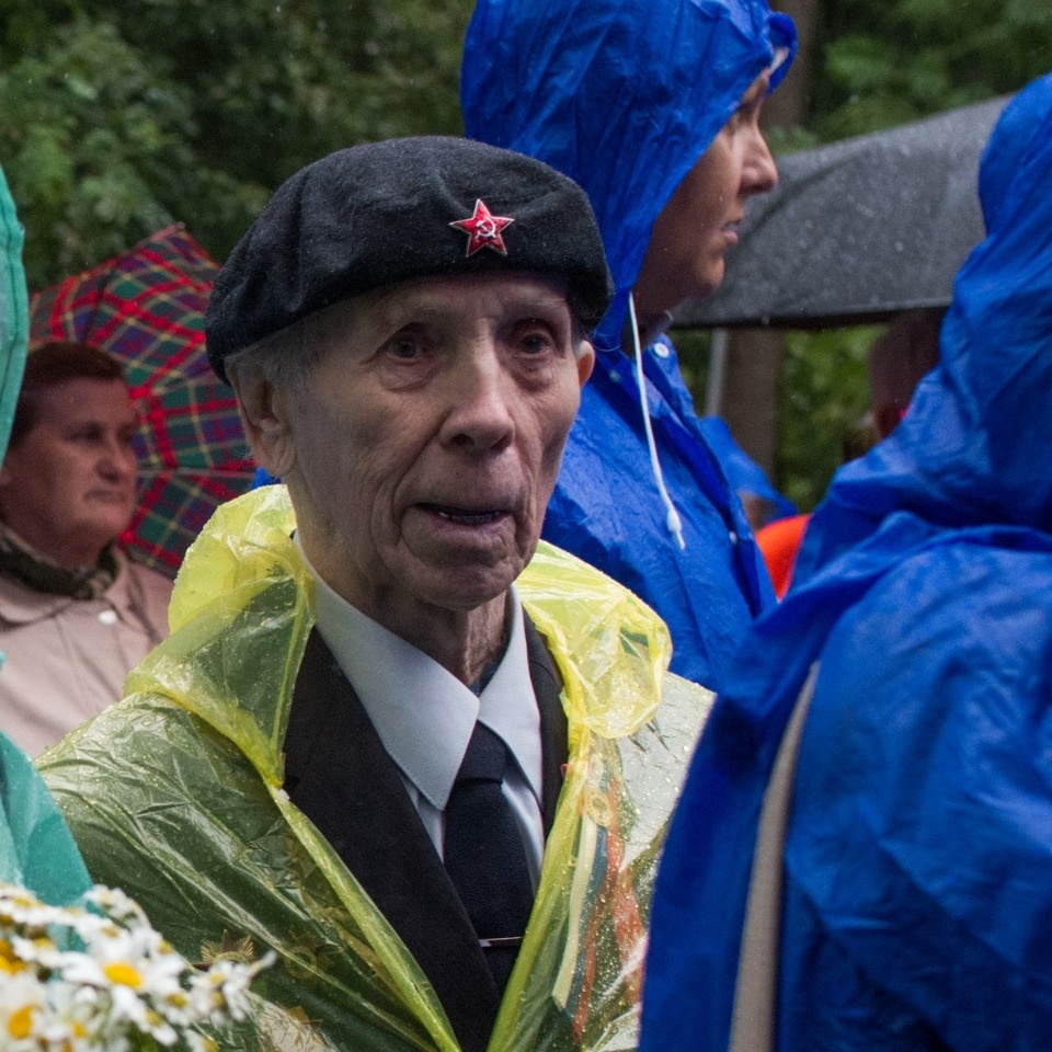 Встреча ветеранов войны на Кургане Дружбы