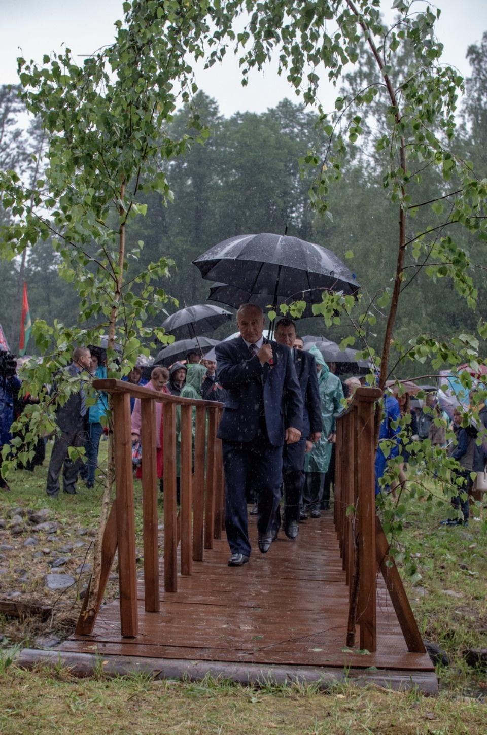 Встреча ветеранов войны на Кургане Дружбы