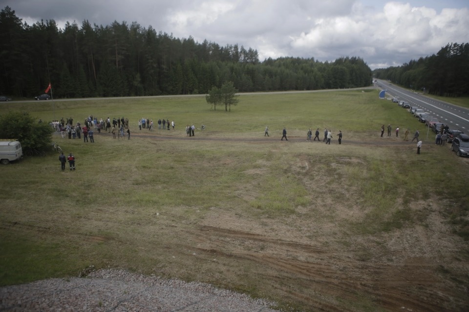 Жители Идрицы отмечают 75-летие освобождения поселка от фашистов