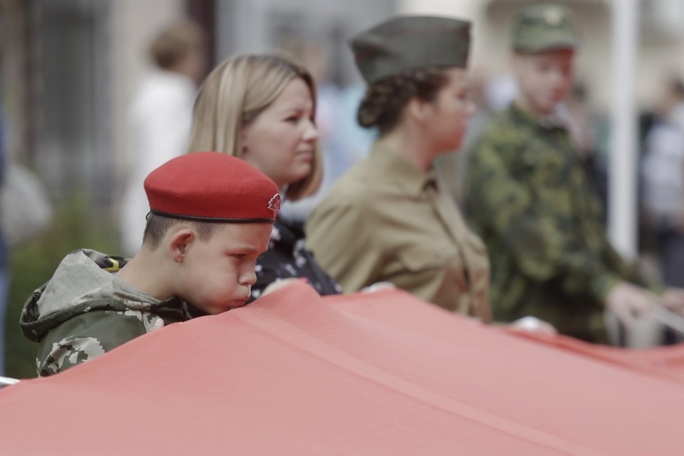 Жители Идрицы отмечают 75-летие освобождения поселка от фашистов