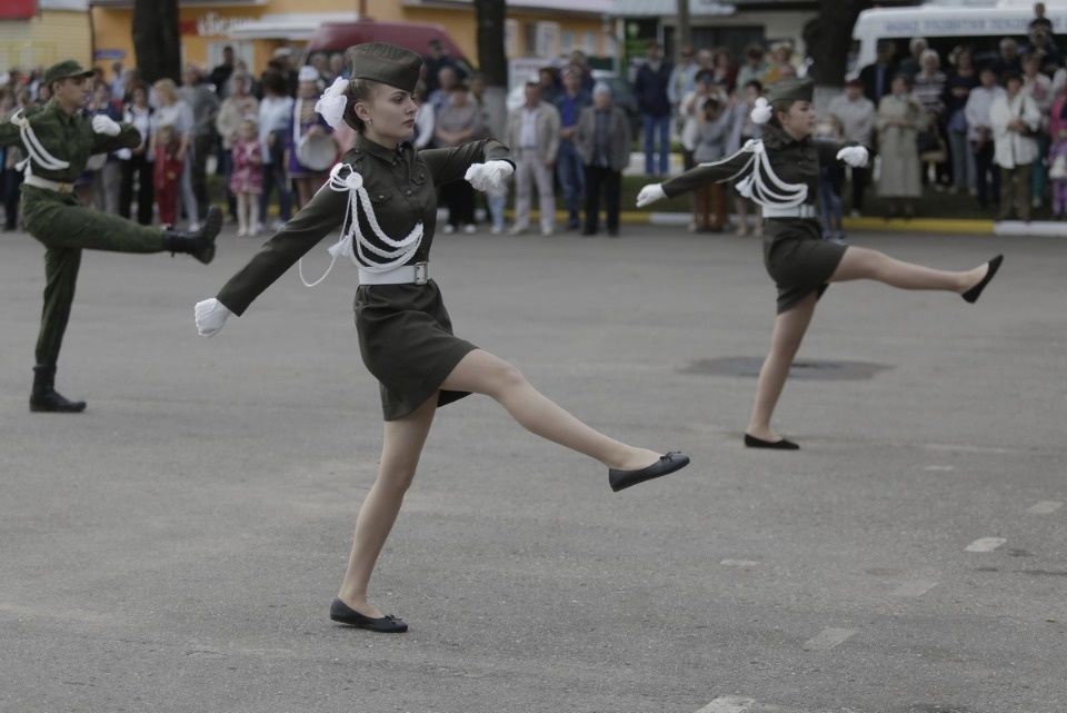 Жители Идрицы отмечают 75-летие освобождения поселка от фашистов