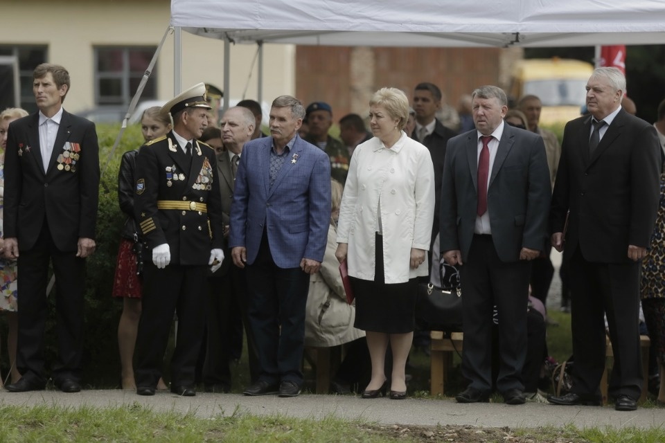 Жители Идрицы отмечают 75-летие освобождения поселка от фашистов