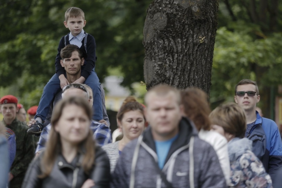 Жители Идрицы отмечают 75-летие освобождения поселка от фашистов