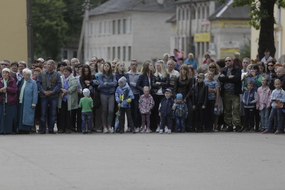 Жители Идрицы отмечают 75-летие освобождения поселка от фашистов