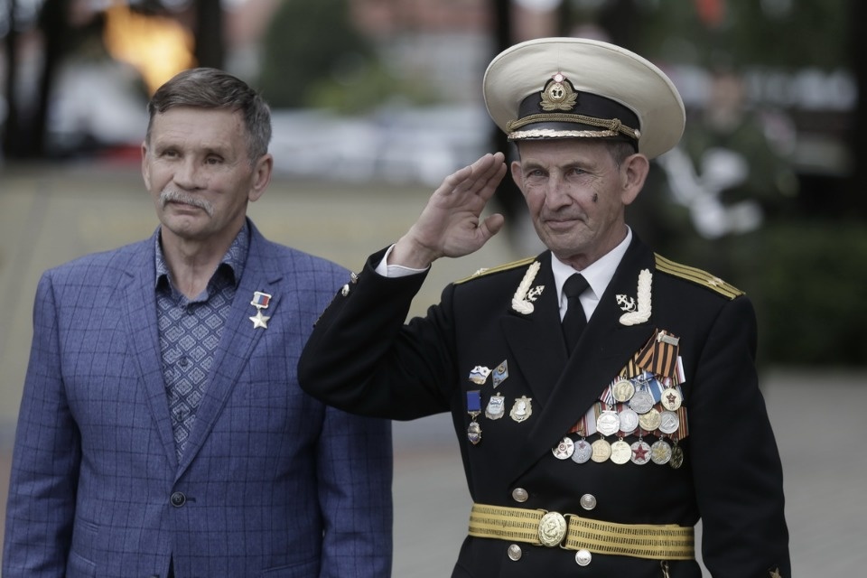 Жители Идрицы отмечают 75-летие освобождения поселка от фашистов