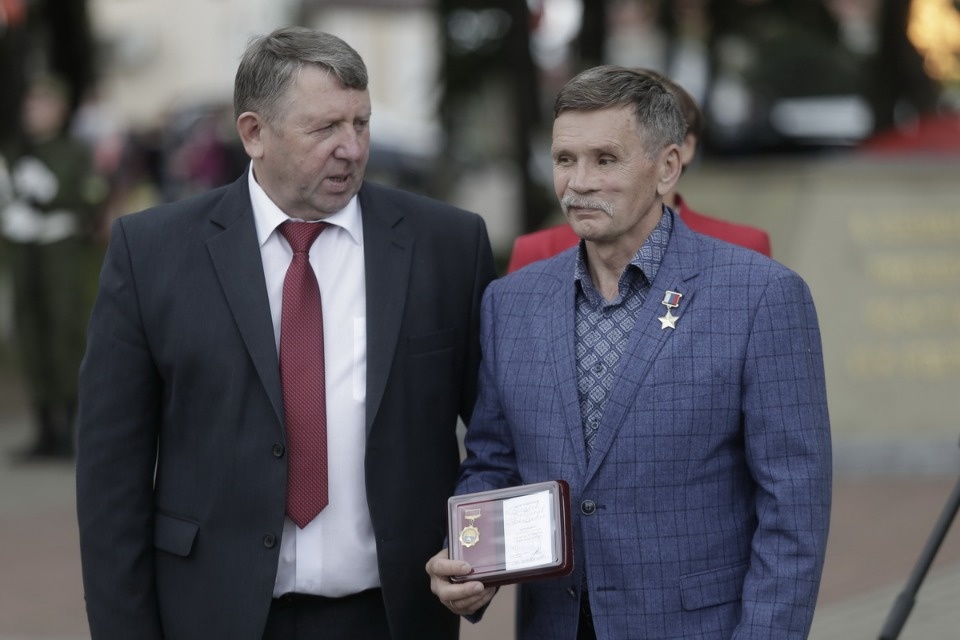 Жители Идрицы отмечают 75-летие освобождения поселка от фашистов