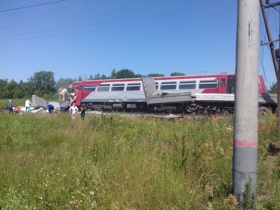 В Псковской области в июле на железнодорожных переездах произошло уже 2 ДТП