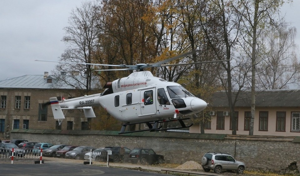 Второй вертолёт санитарной авиации появится в Псковской области