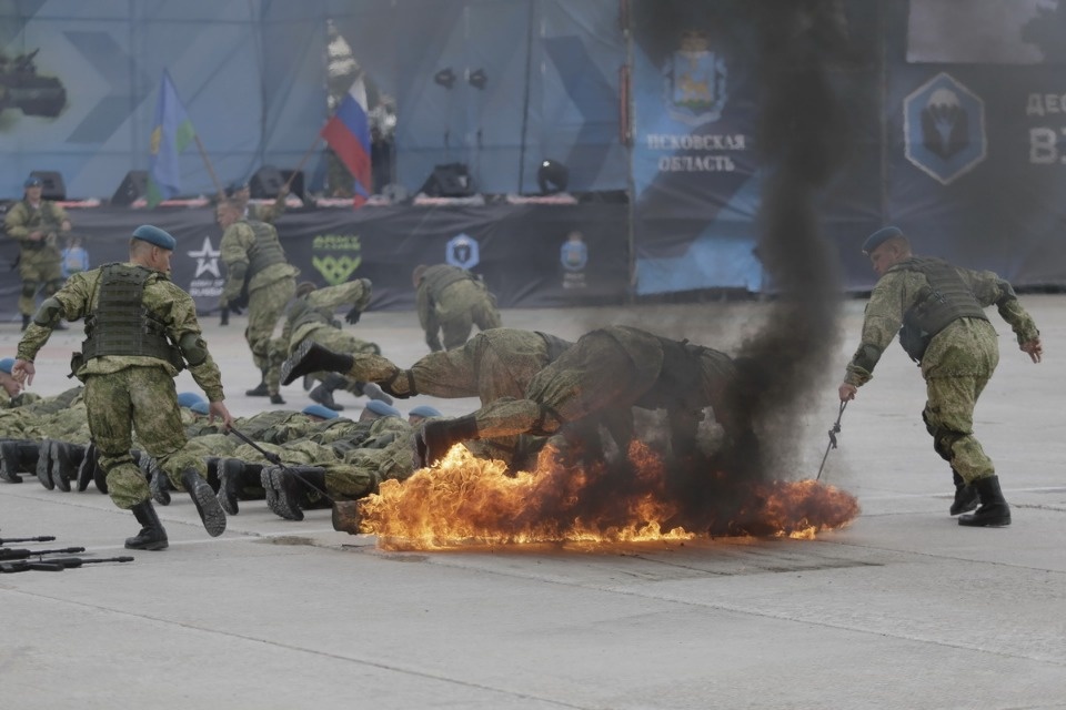 День ВДВ в 76-ой гвардейской десантно-штурмовой дивизии