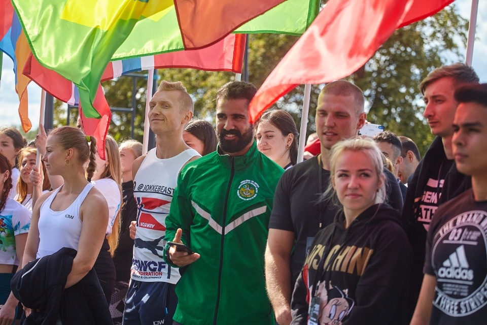 Воркаут объединил в Пскове атлетов со всего мира