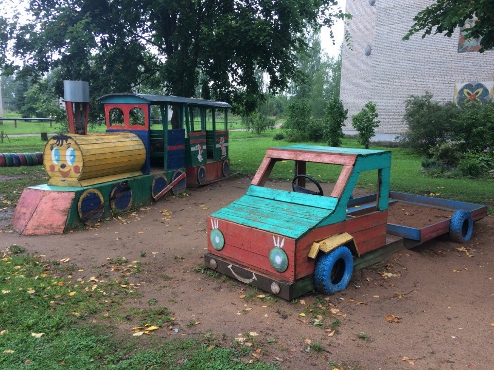 Ландшафтный дизайн из вторсырья