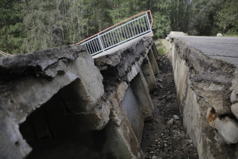 Земля ушла из-под колёс