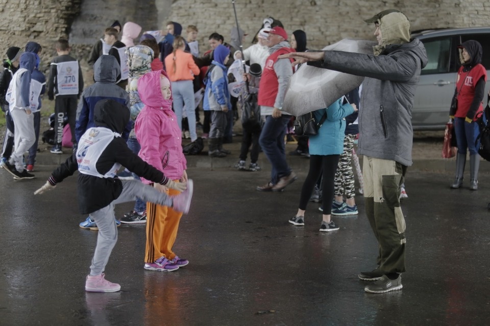 В Пскове пробежали «Кросс наций»