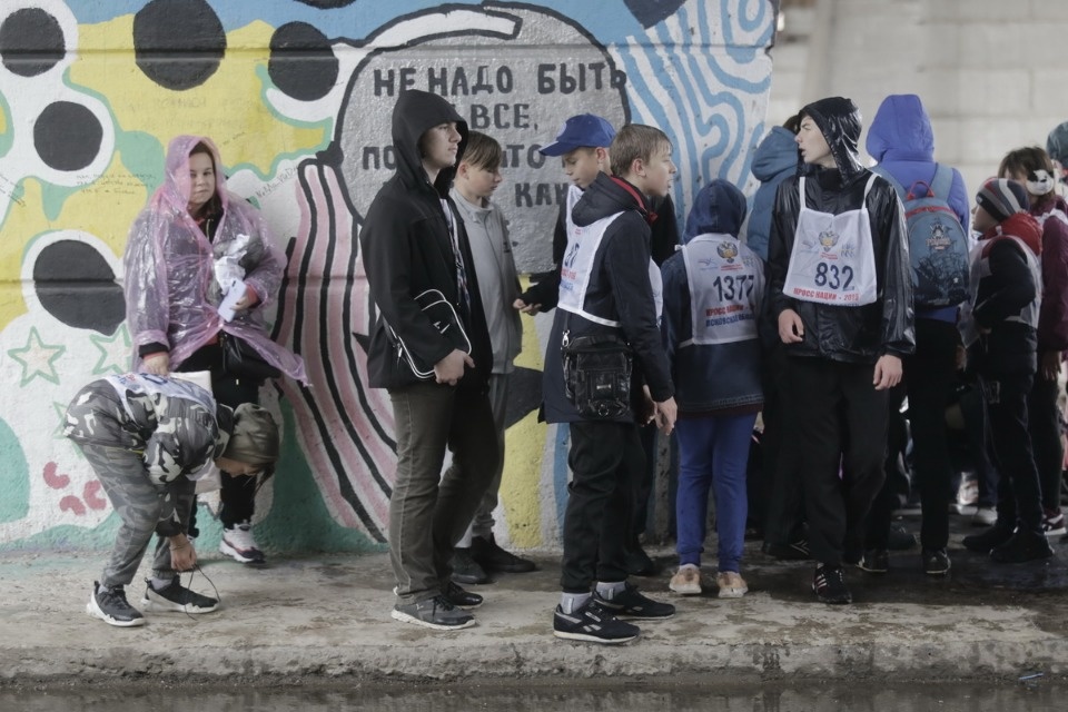 В Пскове пробежали «Кросс наций»