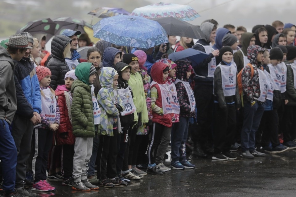 В Пскове пробежали «Кросс наций»