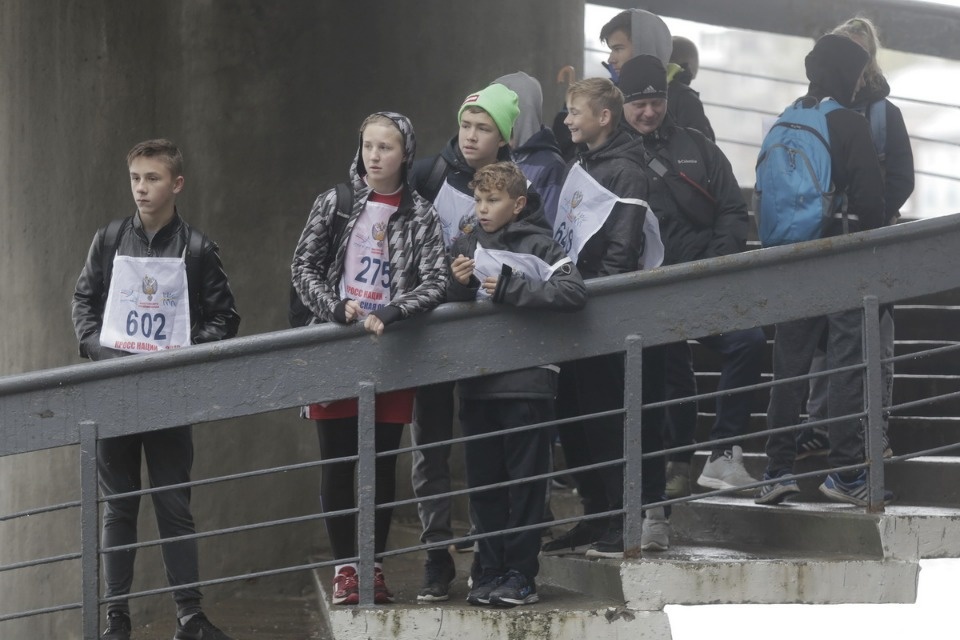 В Пскове пробежали «Кросс наций»