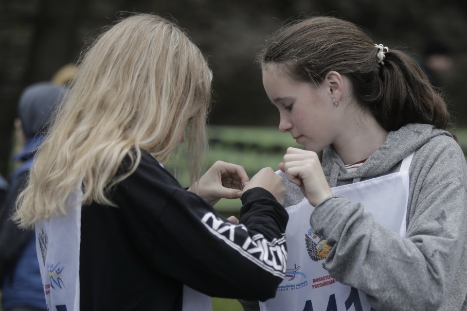 В Пскове пробежали «Кросс наций»