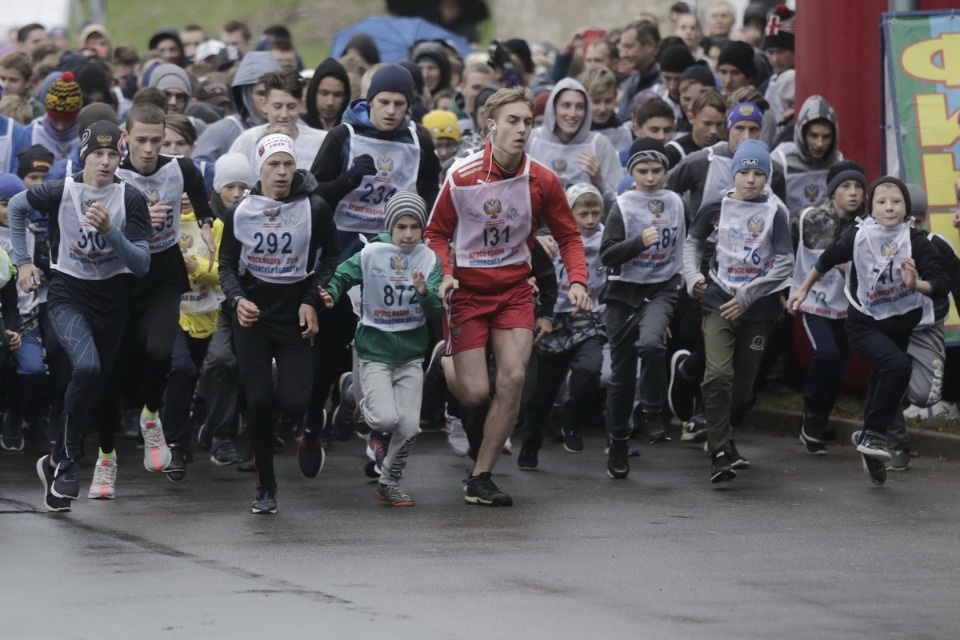 В Пскове пробежали «Кросс наций»