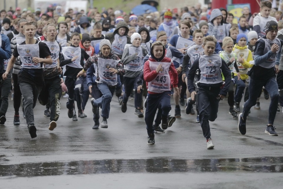 В Пскове пробежали «Кросс наций»