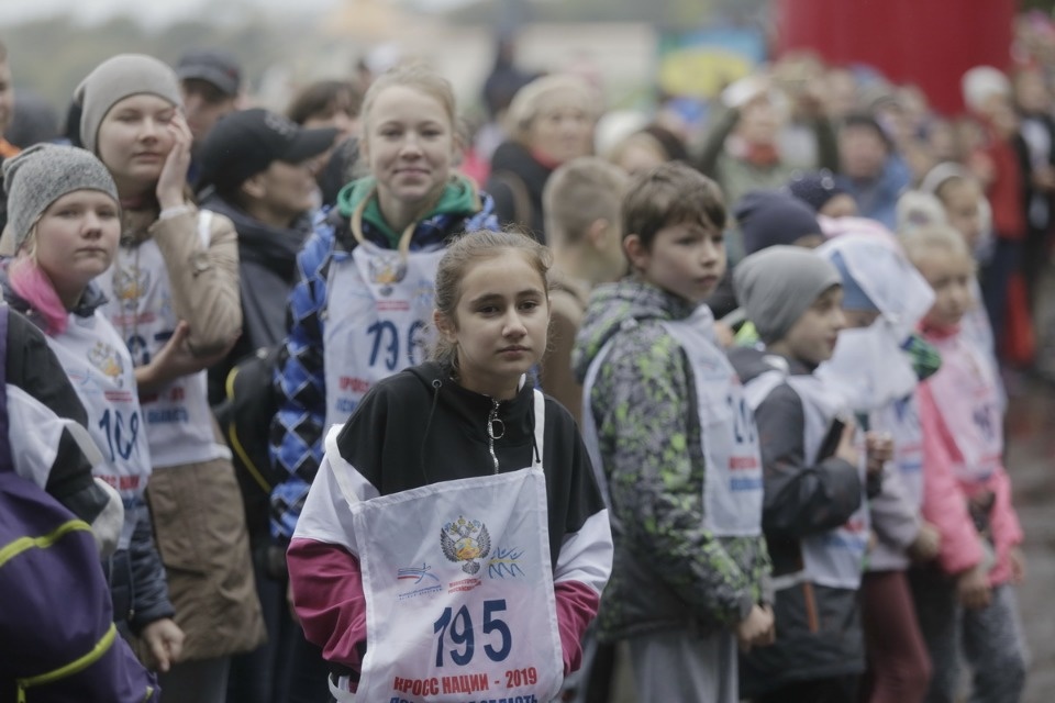В Пскове пробежали «Кросс наций»