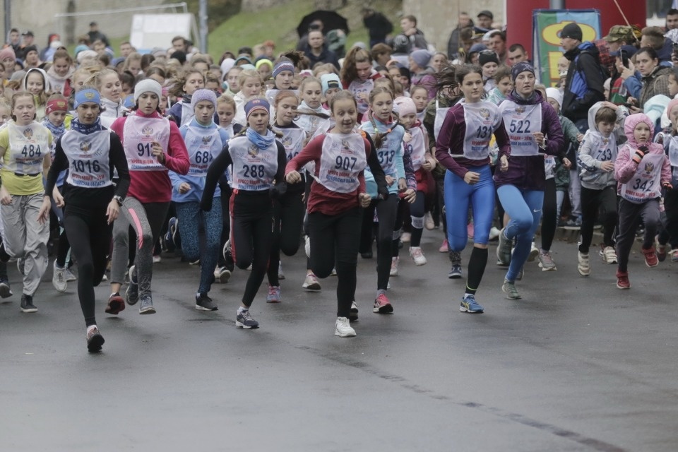В Пскове пробежали «Кросс наций»