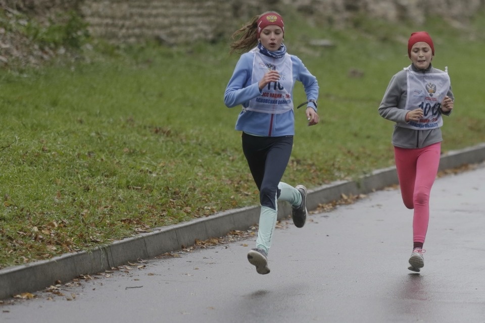 В Пскове пробежали «Кросс наций»