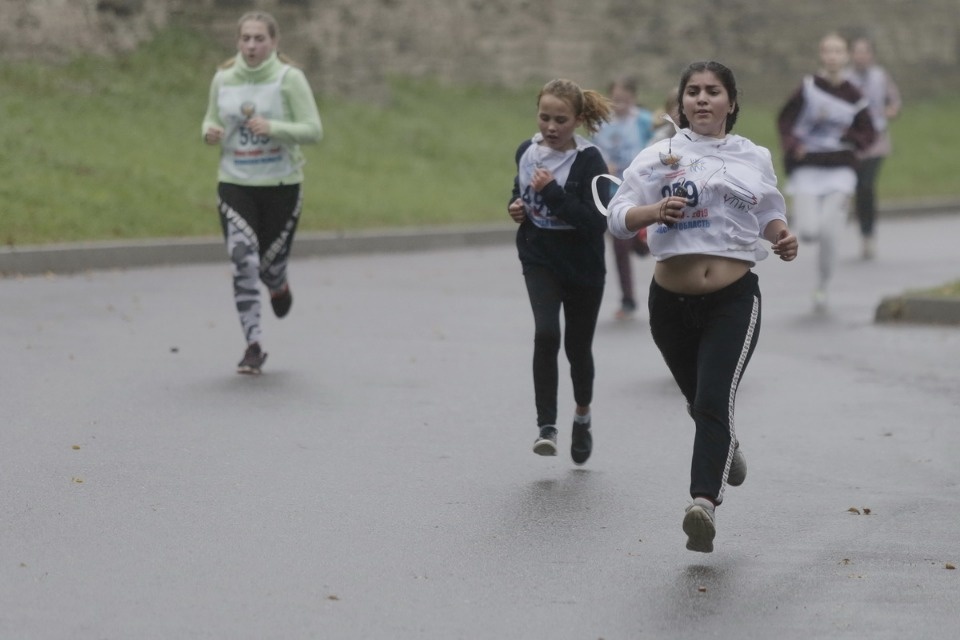 В Пскове пробежали «Кросс наций»