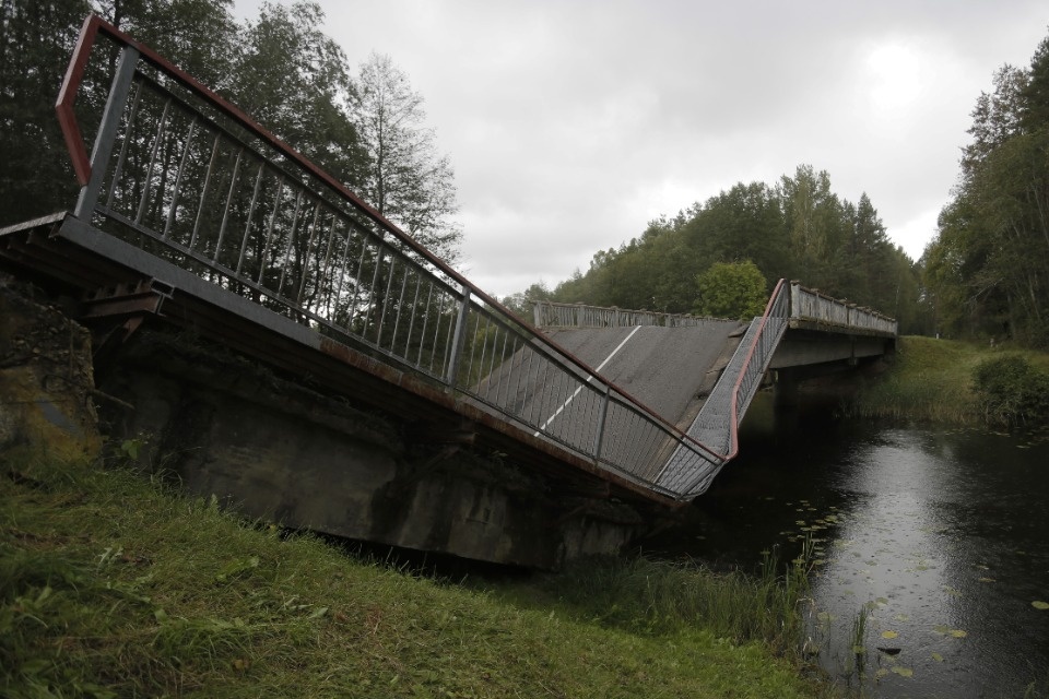 Не вынес тяжести