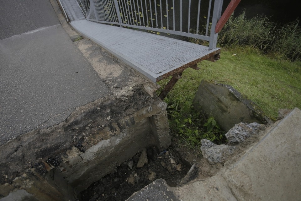 Не вынес тяжести