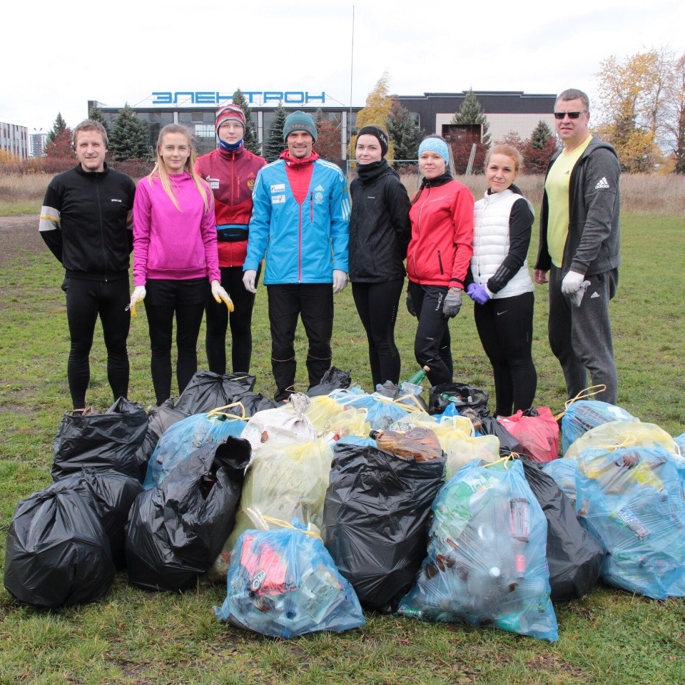 Трусцой за мусором