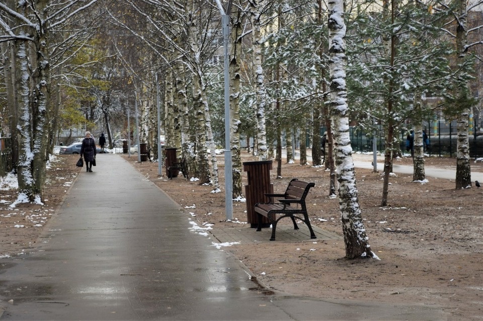 Новые скамейки и тренажёры: псковичи могут оценить обновлённую «Аллею ветеранов» Новые скамейки и тренажёры: псковичи могут оценить обновлённую «Аллею ветеранов»