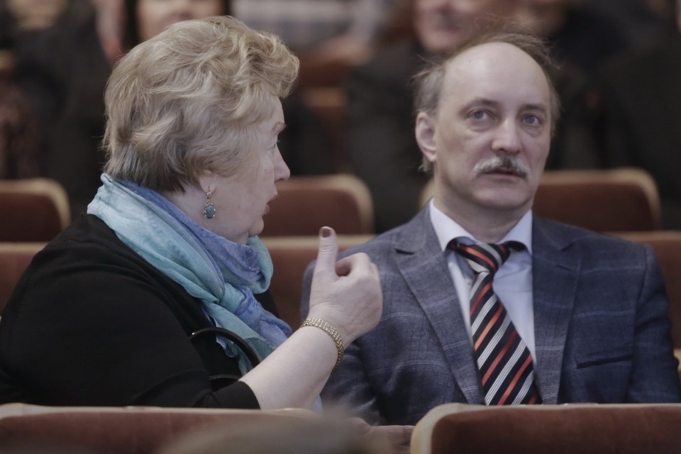 Вступление Елены Полонской в должность главы Пскова