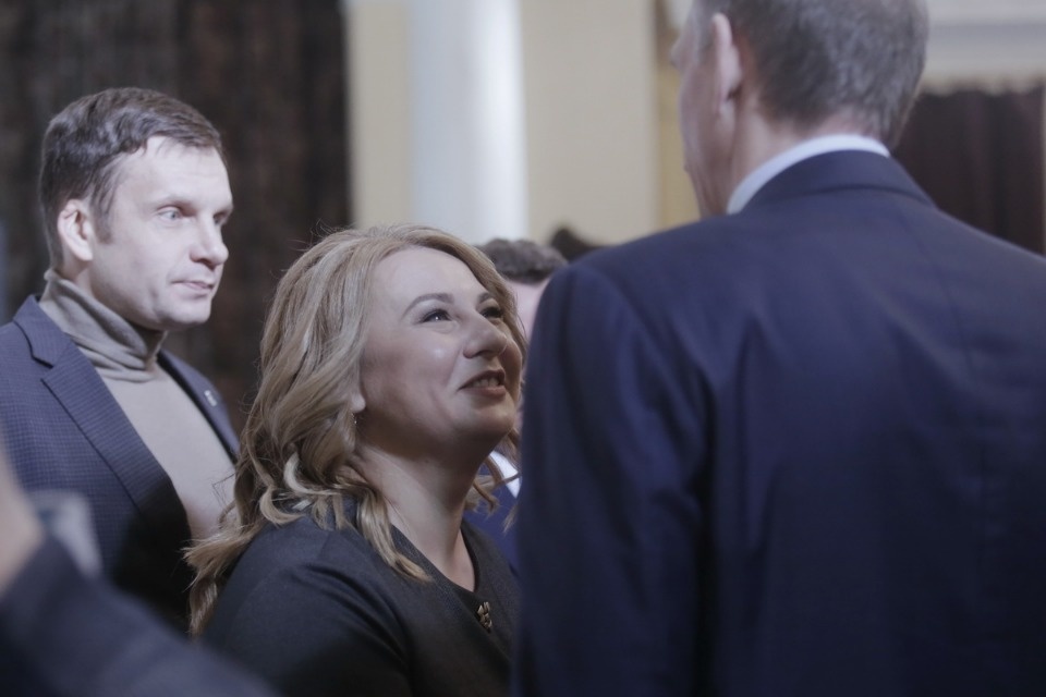 Вступление Елены Полонской в должность главы Пскова